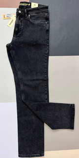 شلوار جین مردانه Wrangler مدل ریگولار زیپی از دنیم استرچ باکیفیت